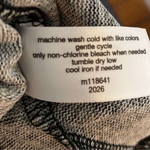 Lane Bryant plaid babydoll top, size 18-20, swing collection, black&white(NWT) - Picture 9 of 12